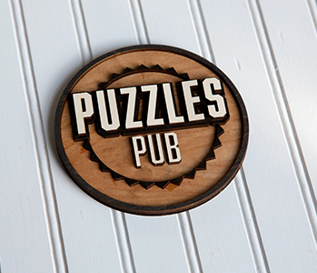 Pub Style Sign 
